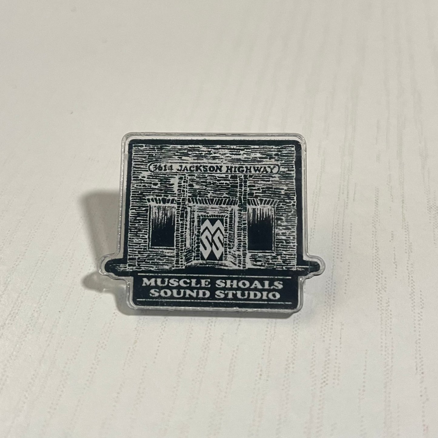 Muscle Shoals Sound Logo Pin