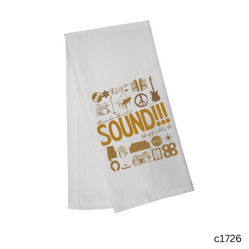 "Sound!!!" Tea Towel (Pre-order)