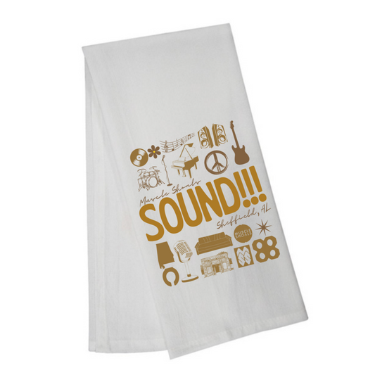 "Sound!!!" Tea Towel (Pre-order)