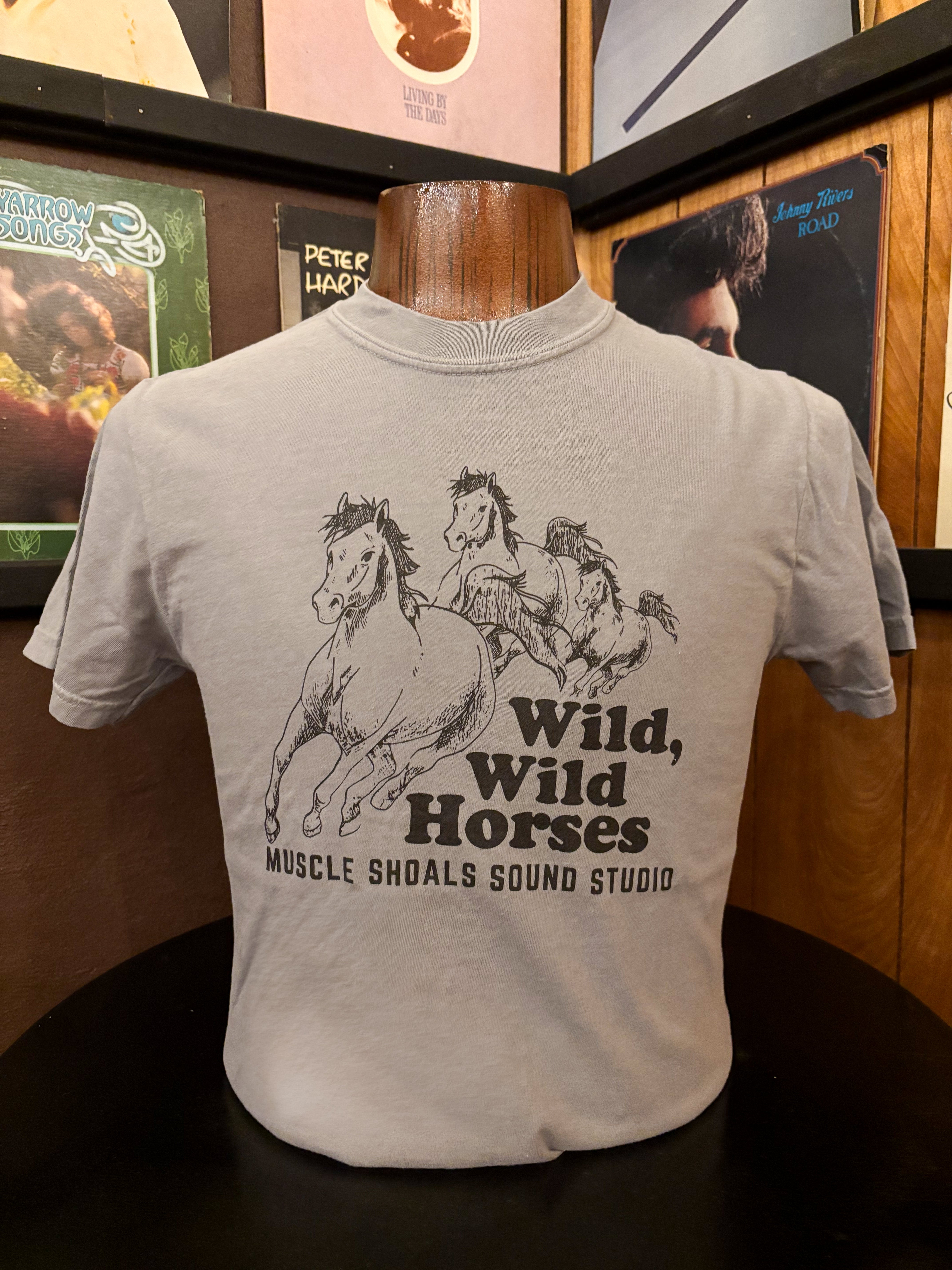Wild, Wild Horses Tee – Muscle Shoals Sound Studio