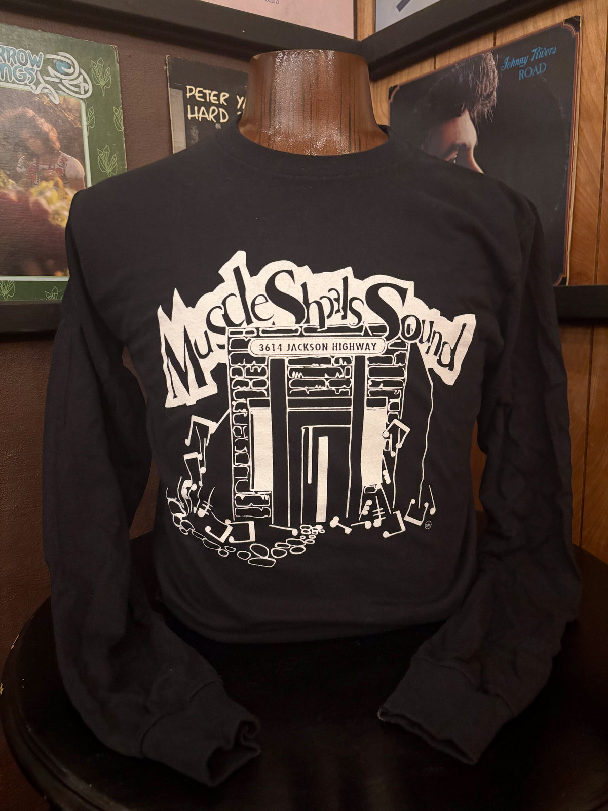 Black Vintage Long Sleeve