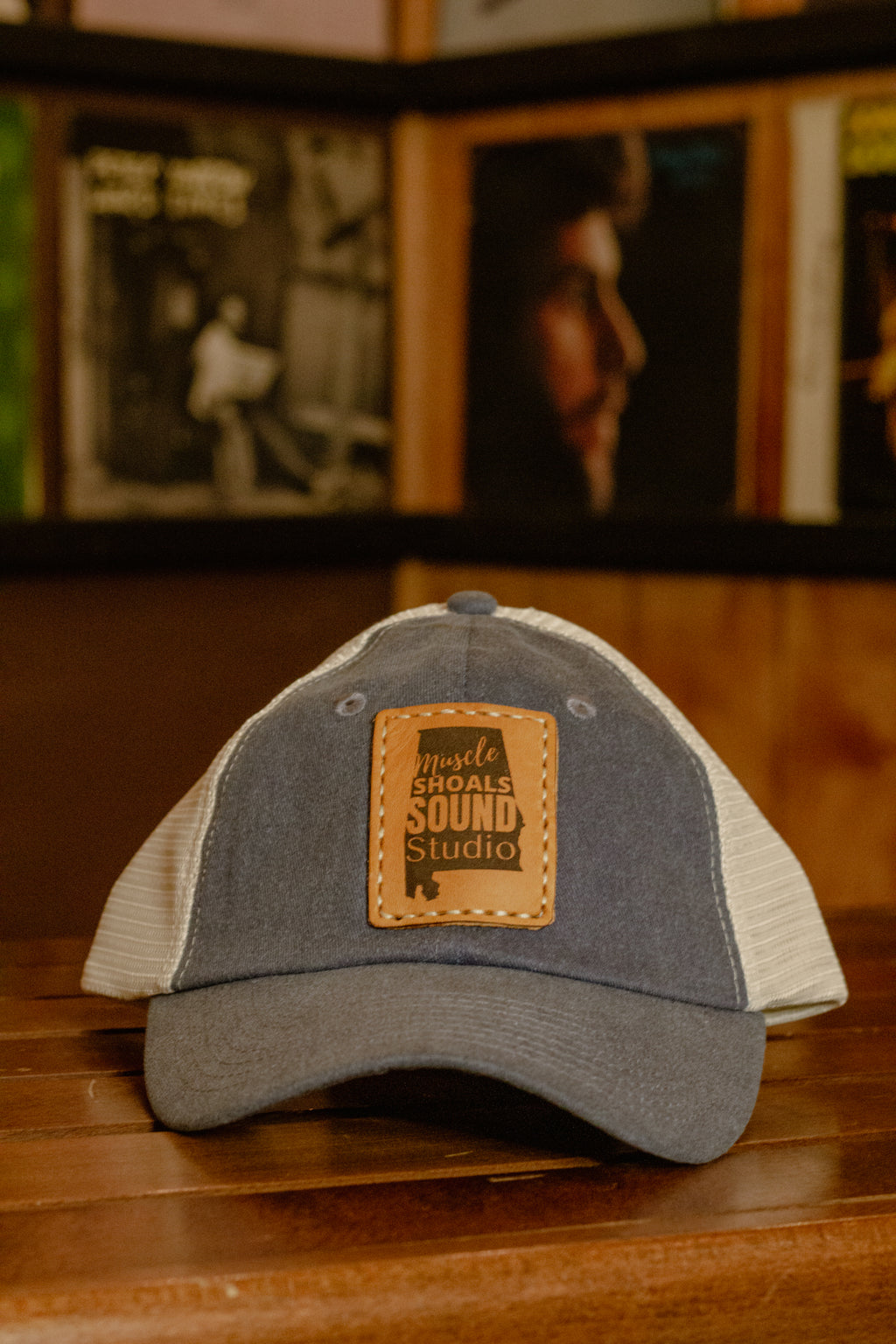 MSS AL State Leather Patch Hat