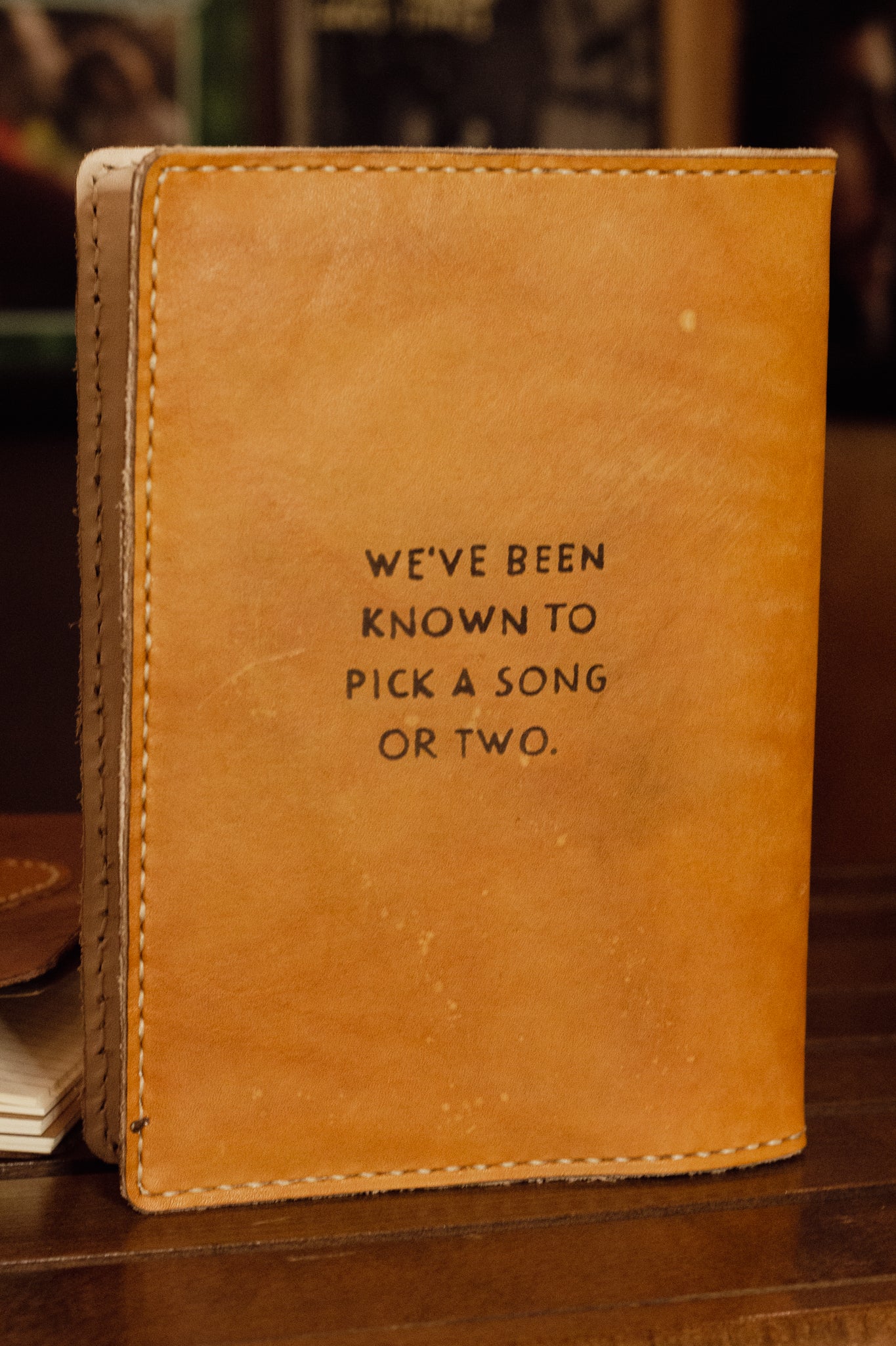 Leather Song Writers Notebook or Journal