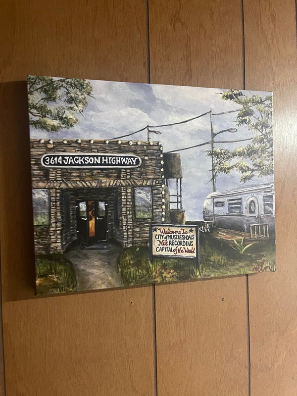 3614 Jackson Highway Canvas