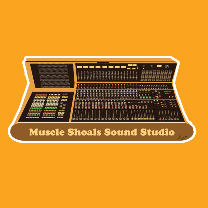 API Console Sticker – Muscle Shoals Sound Studio