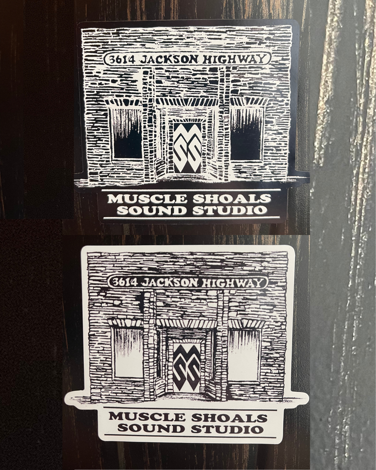Prints (Stickers, Etc..) Muscle Shoals Sound Studio