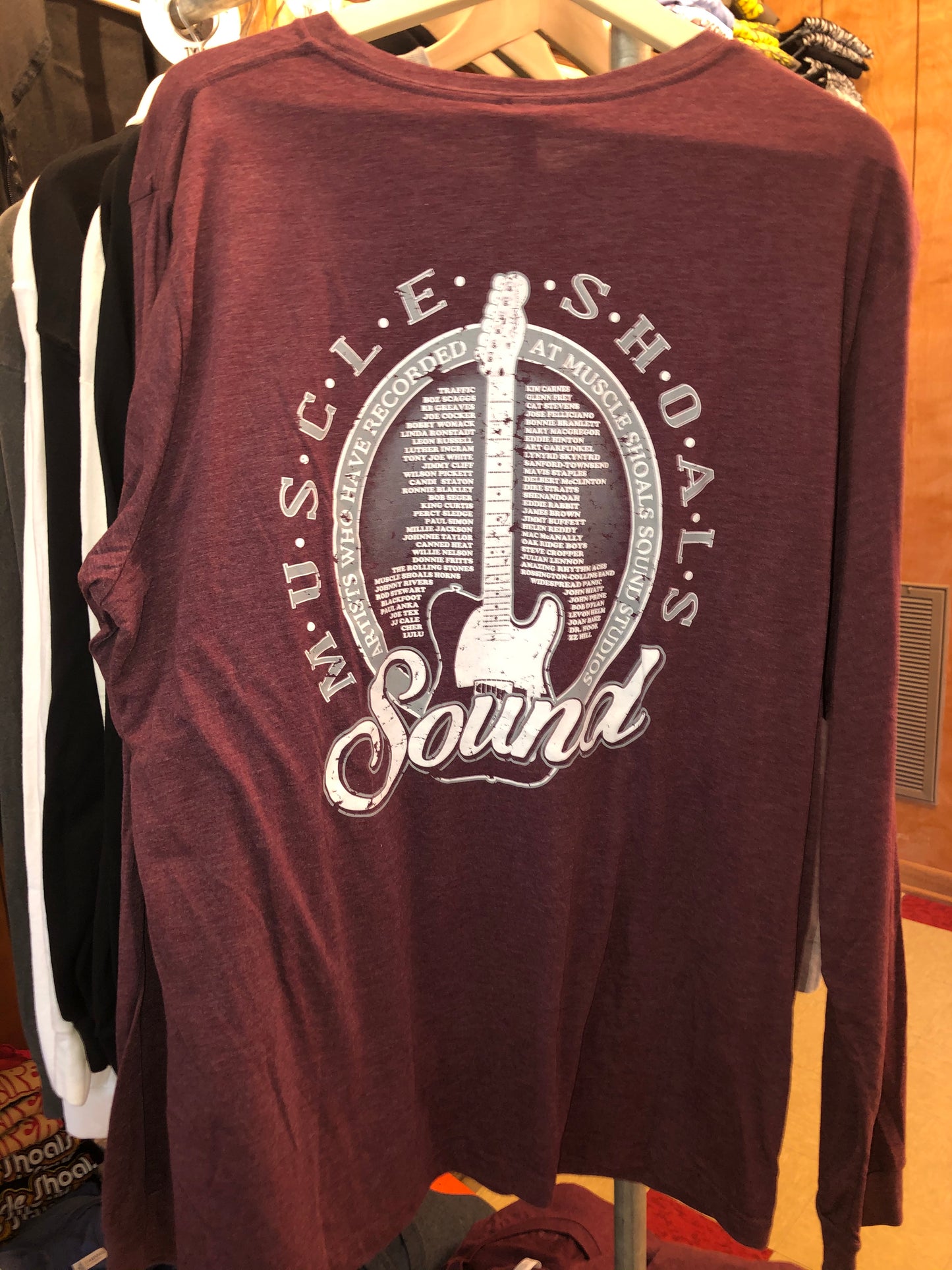 Vintage Maroon Long Sleeve